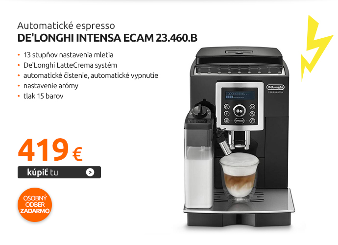 Automatické espresso De'Longhi Intensa ECAM 23.460.B