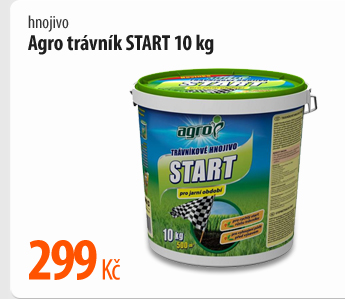Hnojivo Agro trávník START 10 kg