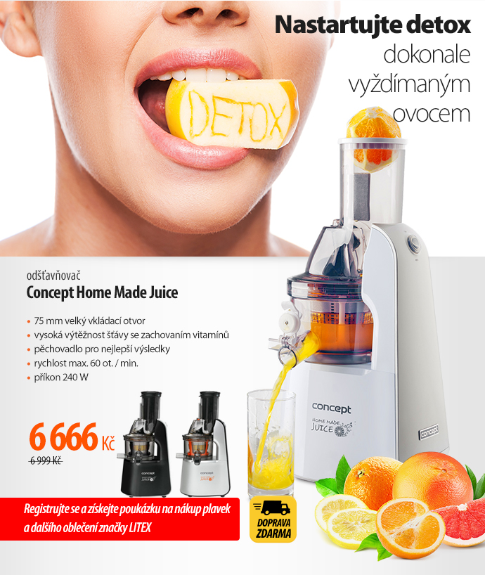 Odšťavňovač Concept Home Made Juice