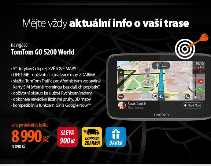 Navigace TomTom GO 5200 World