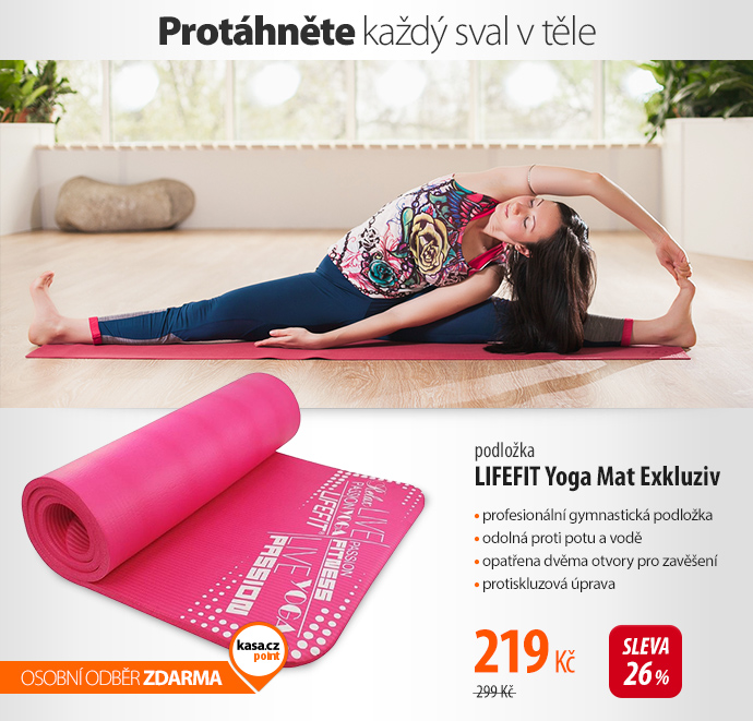 Podložka LIFEFIT Yoga Mat Exkluziv