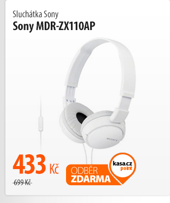 Sluchátka Sony MDR-ZX110AP