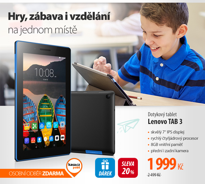 Dotykový tablet Lenovo TAB 3