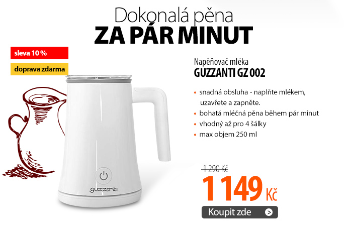 Napěňovač mléka Guzzanti GZ 002