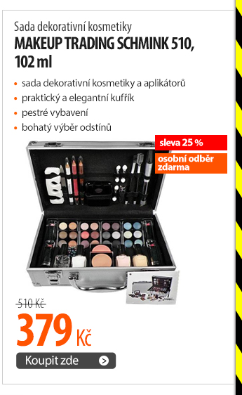 Sada dekorativní kosmetiky Makeup Trading Schmink 510, 102ml