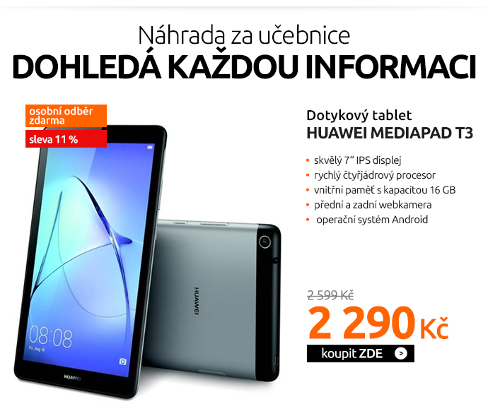 Dotykový tablet Huawei MediaPad T3