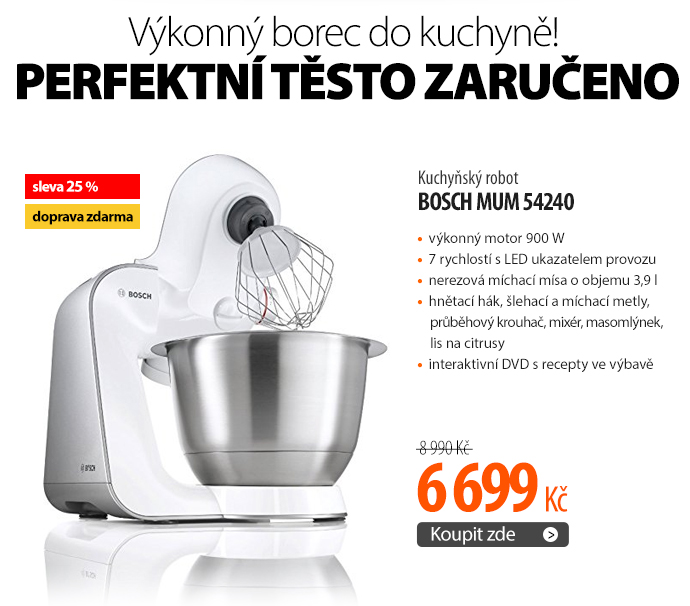 Kuchyňský robot Bosch MUM 54240