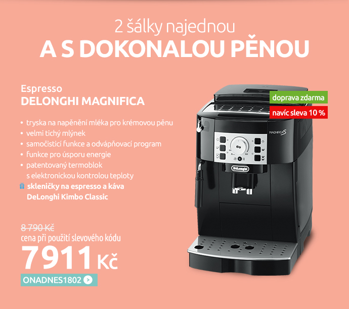 Espresso DeLonghi Magnifica ECAM22.110B
