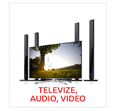 Televize, audio, video