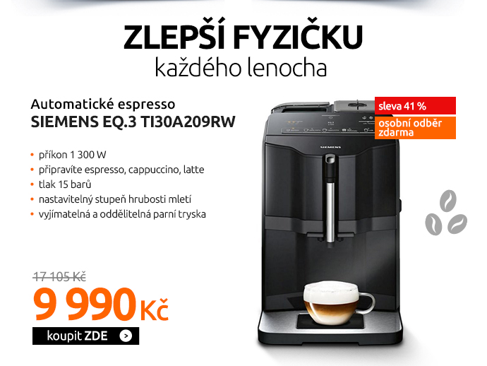 Automatické espresso Siemens EQ.3 TI30A209RW