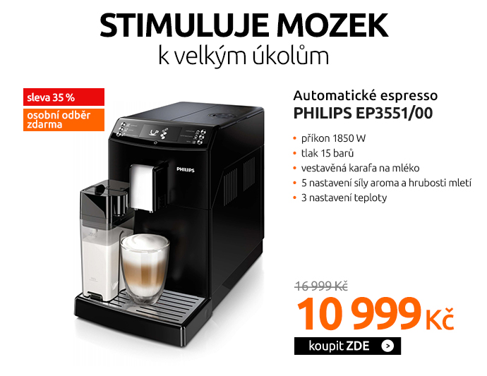 Automatické espresso Philips EP3551/00