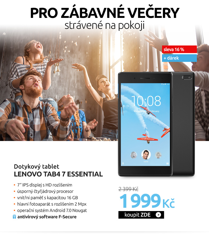 Dotykový tablet Lenovo TAB4 7 Essential