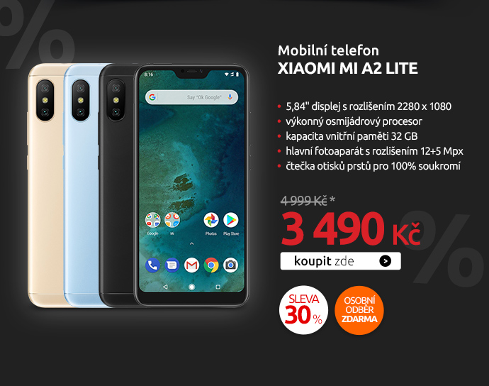 Mobilní telefon Xiaomi Mi A2 Lite