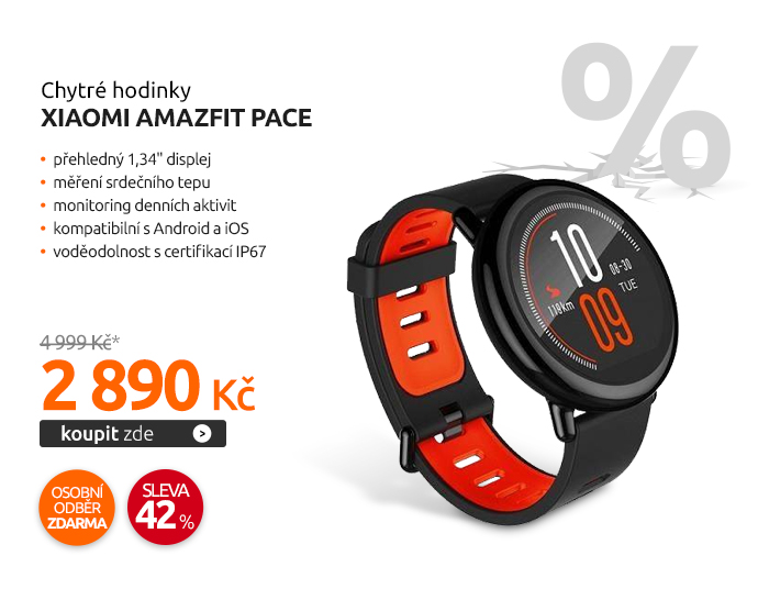 Chytré hodinky Xiaomi Amazfit Pace